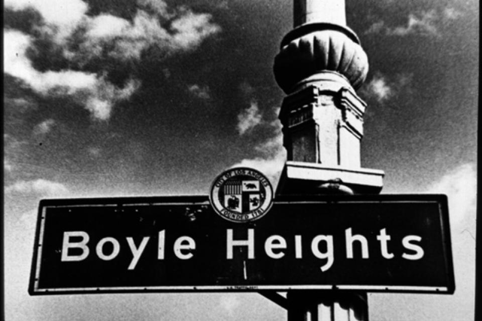 Boyle Heights neighborhood street sign